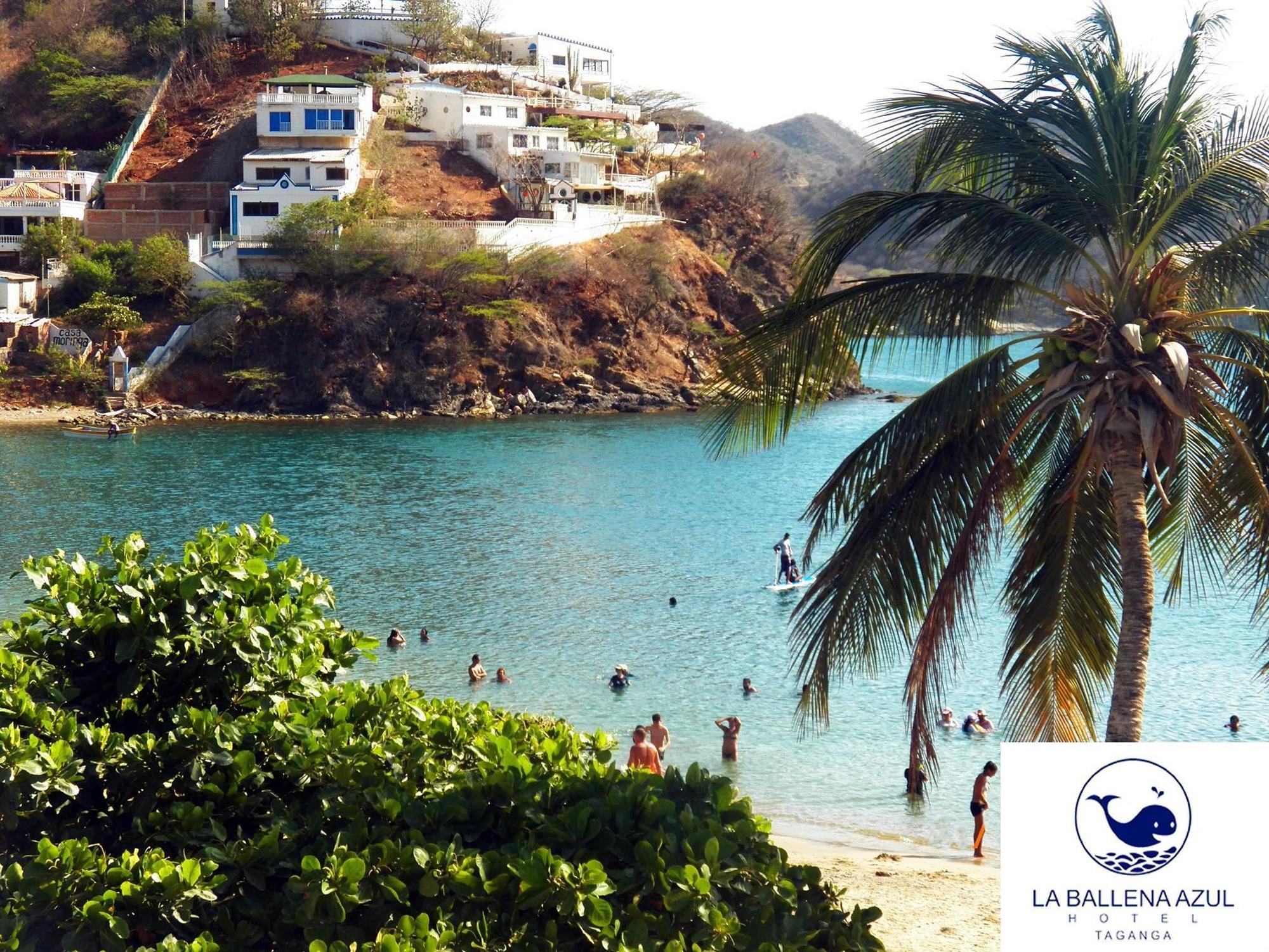 La Ballena Azul Hotel Taganga Exterior foto